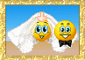 animated smileys wedding